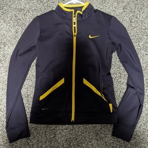 Dark gray Nike livestrong track jacket